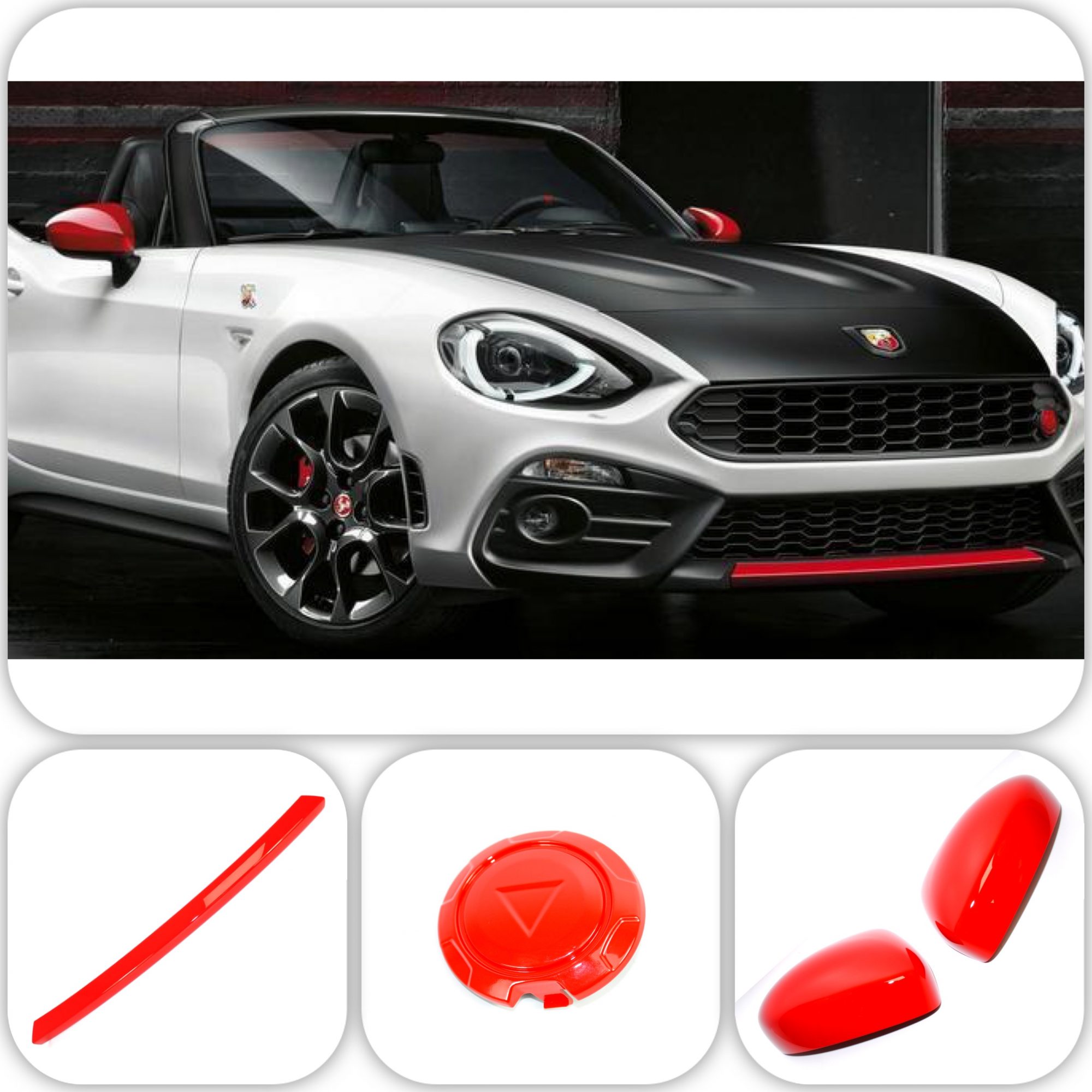 fiat 124 spider front bumper