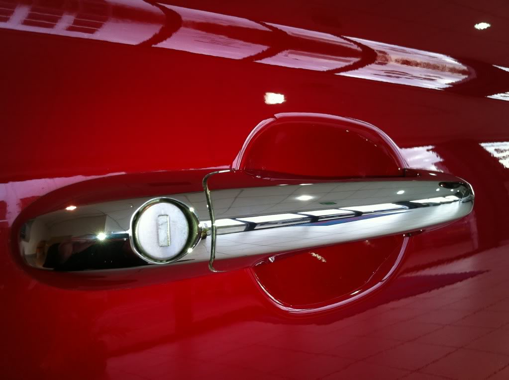 fiat 500 car handle